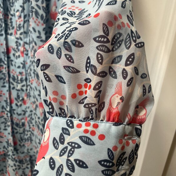 NWT Boden Sylvia Shirt Dress Size 6R with neck tie - Picture 7 of 8